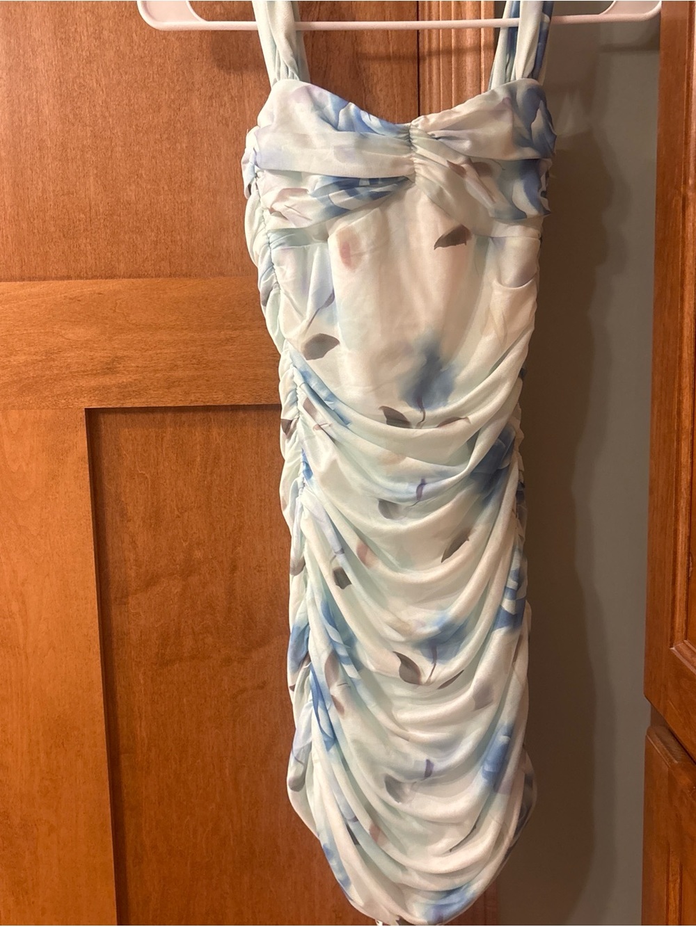 Lucy in the Sky Floral Mesh Off Shoulder Bodycon Dress